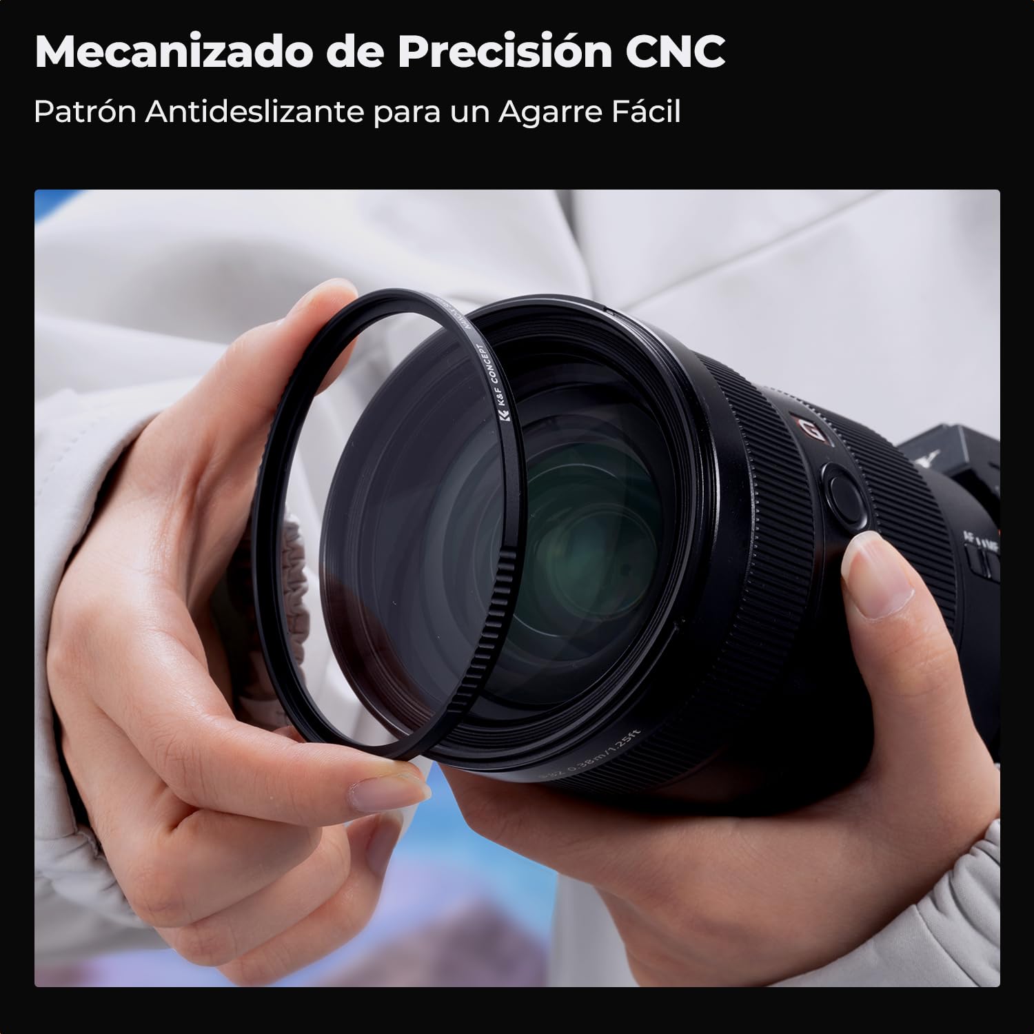K&F Concept Nano-Xcel 72MM Filtro UV Filtro de Protección, Filter MC UV Slim de HD Vidrio Óptico con 28 Capas Revestimiento Nano