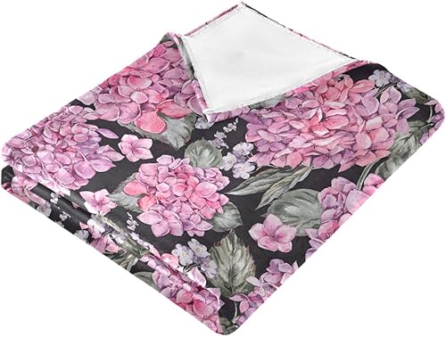 Miniatura 2 de Green Grass Clover Leaf Ultra-Soft Plush Travel Blankets, Comfy All Season Use Fluffy Blanket Adults Kids Bed Bed Travel Throws 60x90 Inches Sofa