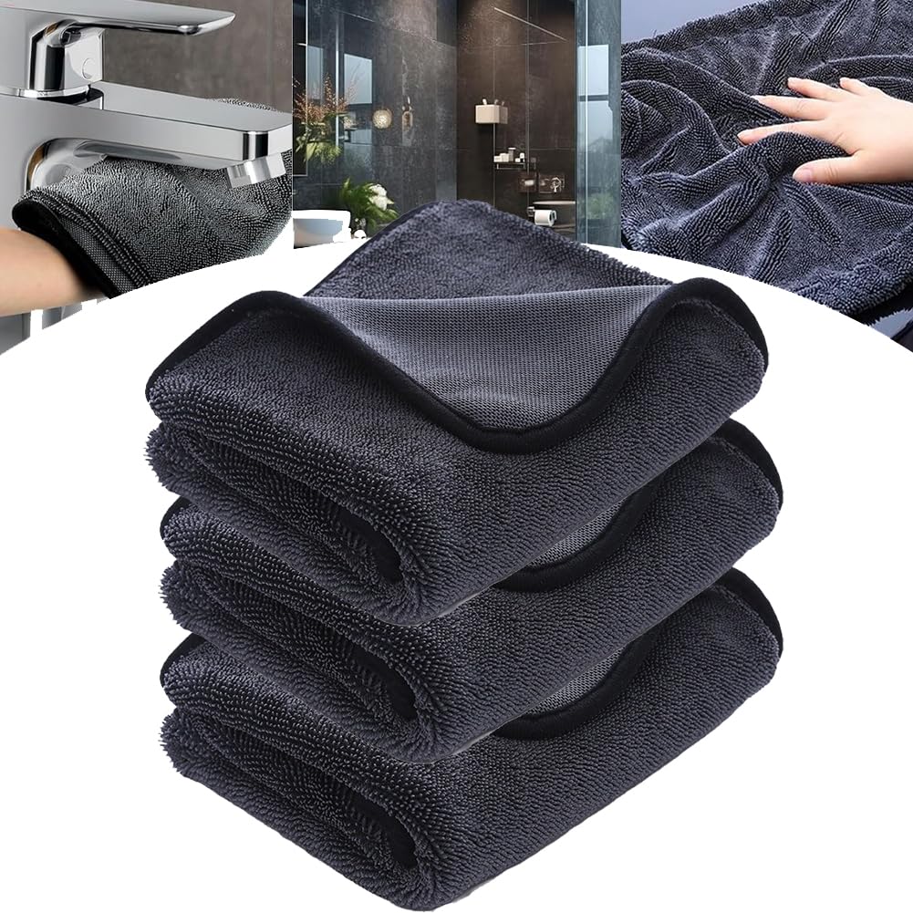 Shiny Microfiber Wipes Bath Shower Cleaning Cloths 23 62 X 15 75 Inches Super Absorbent Microfiber Bath Drying