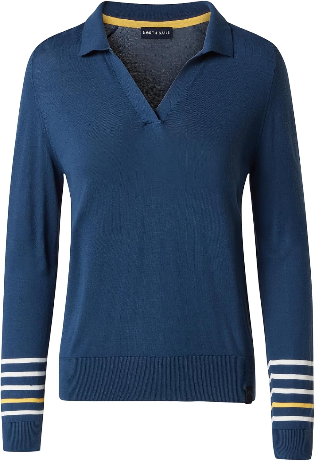 V-neck aloe vera sweater