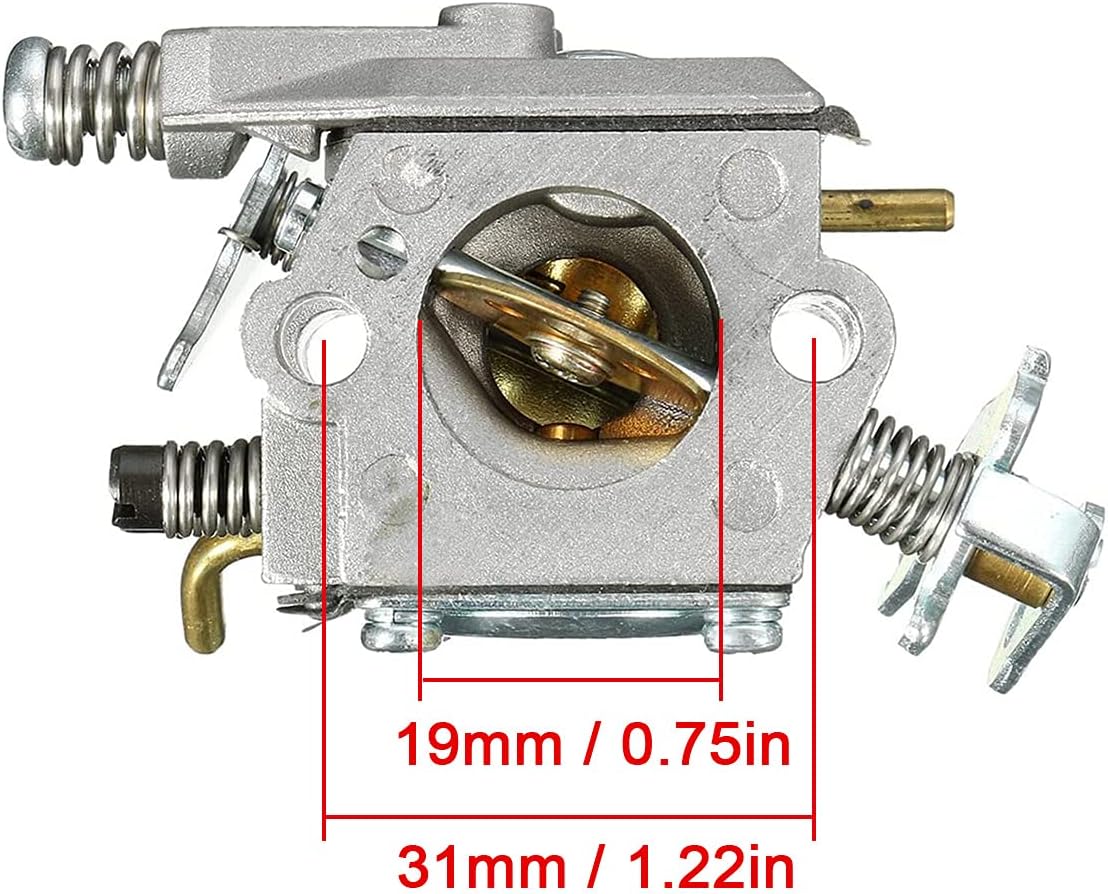 ZAMDOE C1U-W8 C1U-W14 Carburetor Kit for Poulan 2150 1950 2050 2375 2550 Wild Thing Chainsaw - Image 3