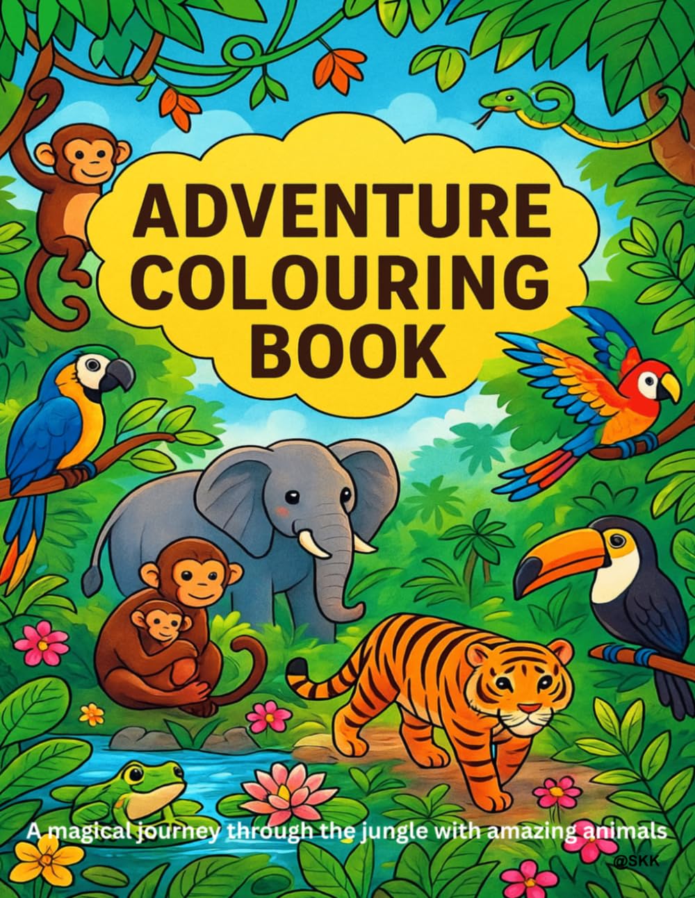 ADVENTURE COLOURING BOOK