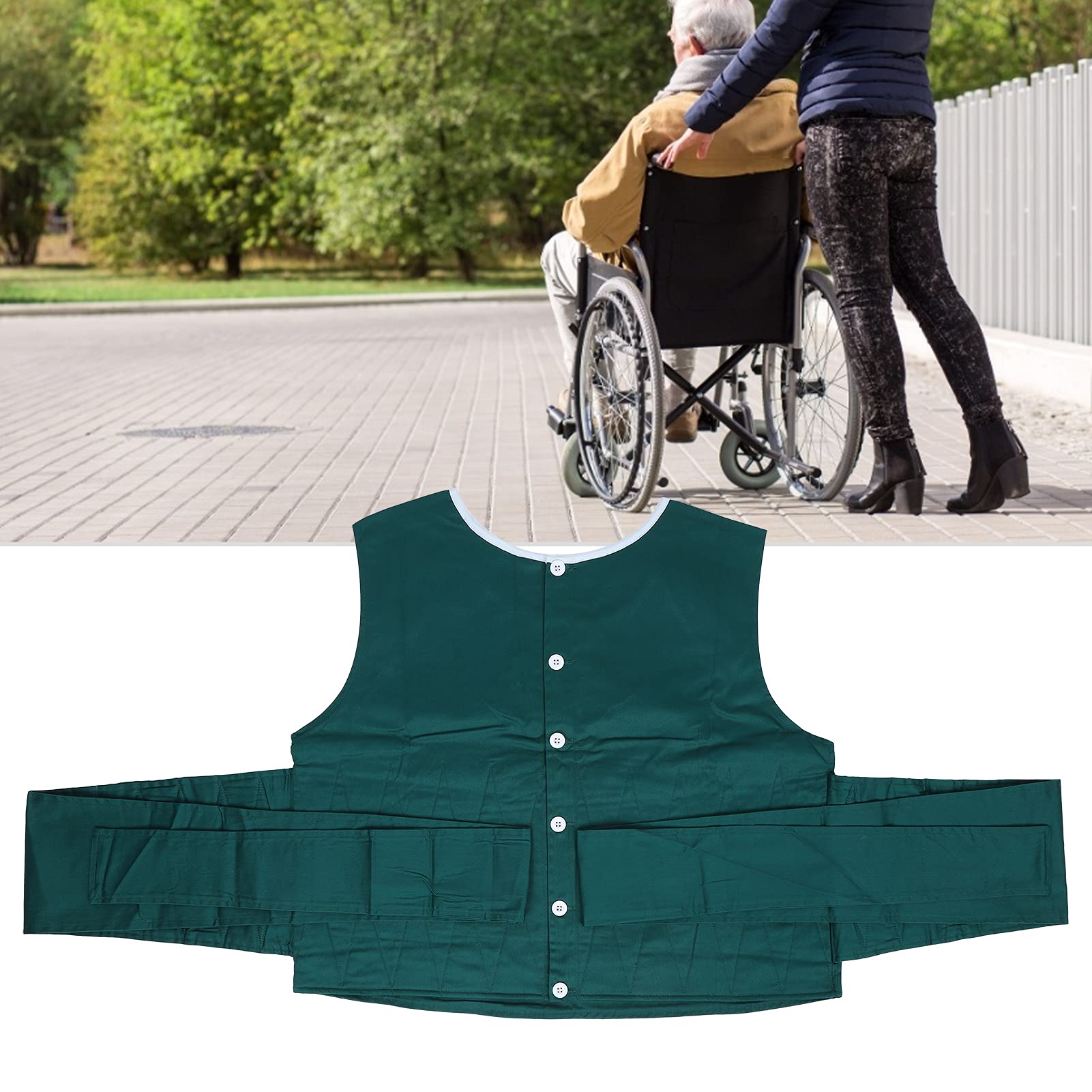 Wheelchair Seat Belt Bed Restraints Safety for Elderly Wheelchair