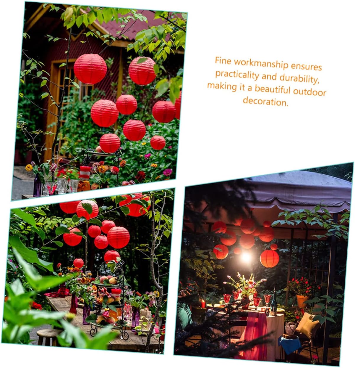 25pcs Paper Lanterns for Weddings Parties and Decorations for Birthdays Outdoor Events and Themed Celebrations Create Festive Atmosphere