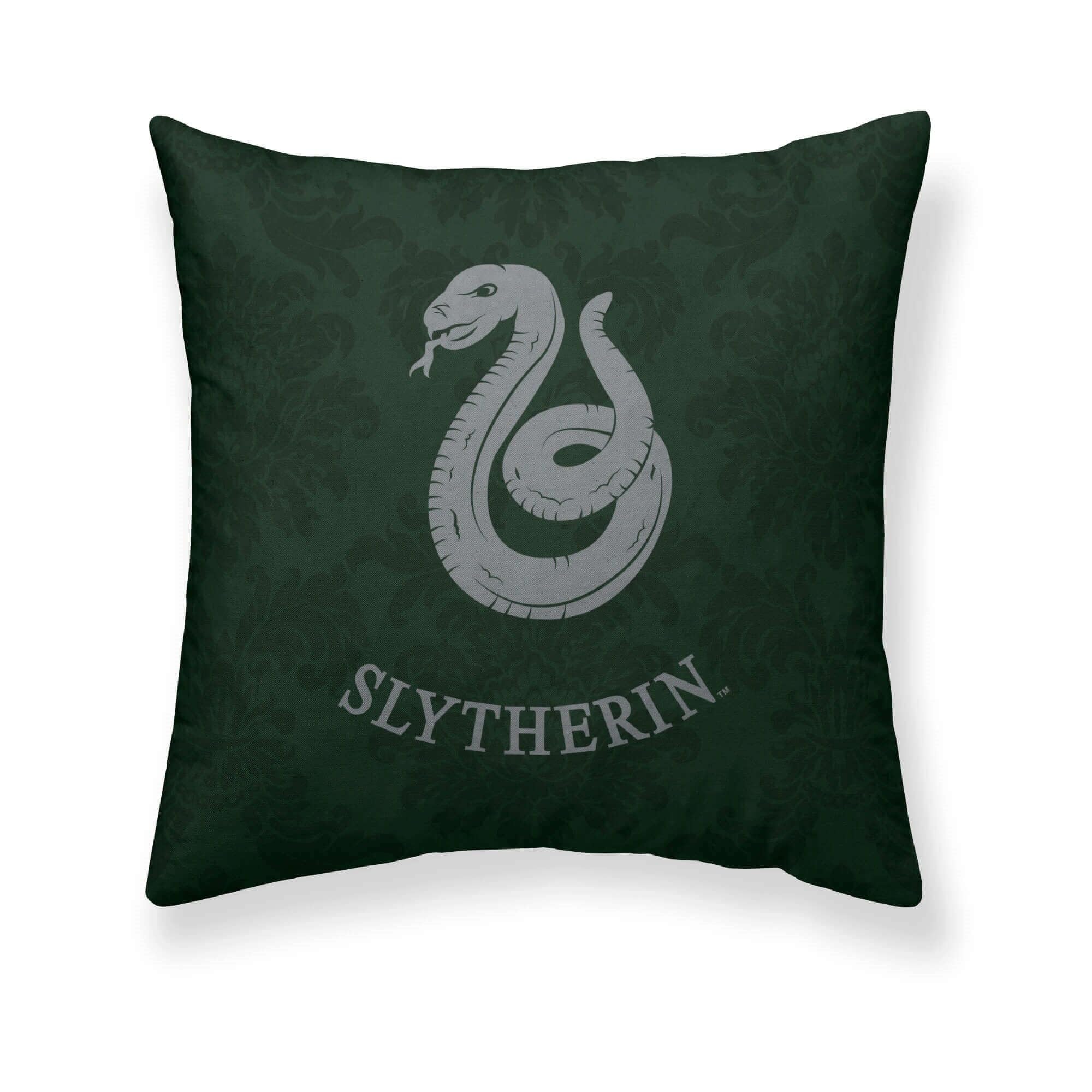 BELUM | Poszewka na poduszkę Harry Potter, poszewka na poduszkę 100% bawełna 50x50cm Model Slytherin Damascus A