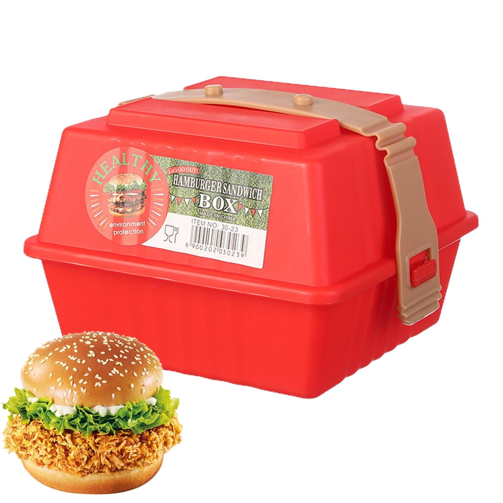 Amazon｜ハンバーガーボックス - ハンバーガーストレージコンテナ