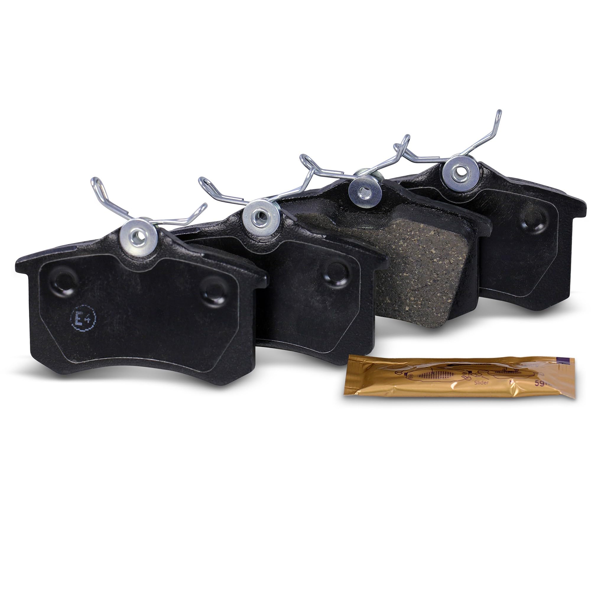 Bremsscheiben Voll Ø232mm + Bremsbeläge Bremsklötze hinten