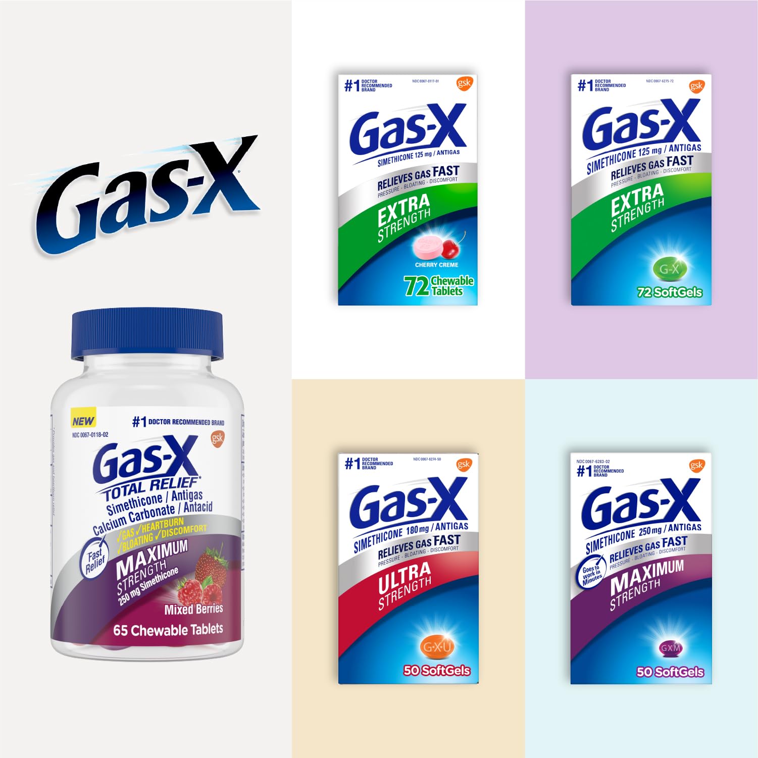 Gas-X Maximum Strength Gas Relief Softgels with Simethicone 250 mg for Bloating Relief - 50 Count — Amazon image 9