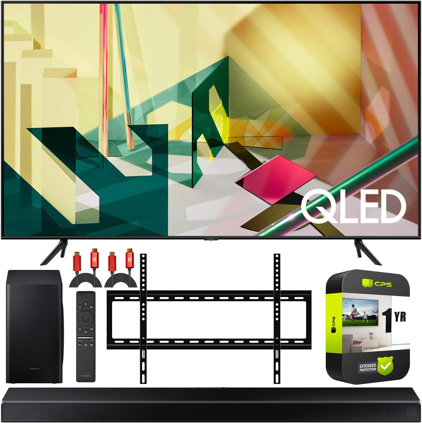 SAMSUNG 65" QN65Q70TA 4K QLED Smart TV Theater Surround