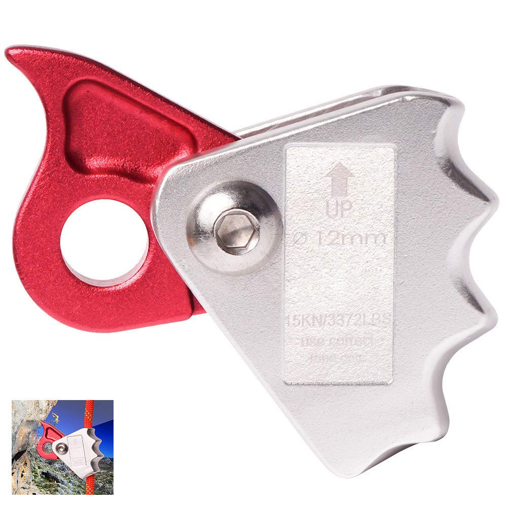 Discensore Autofrenante In Alluminio 7075 Per Arrampicata E Soccorso – Per Corde Da 9-13 Mm, Carico 22 KN, Leggero 175 G