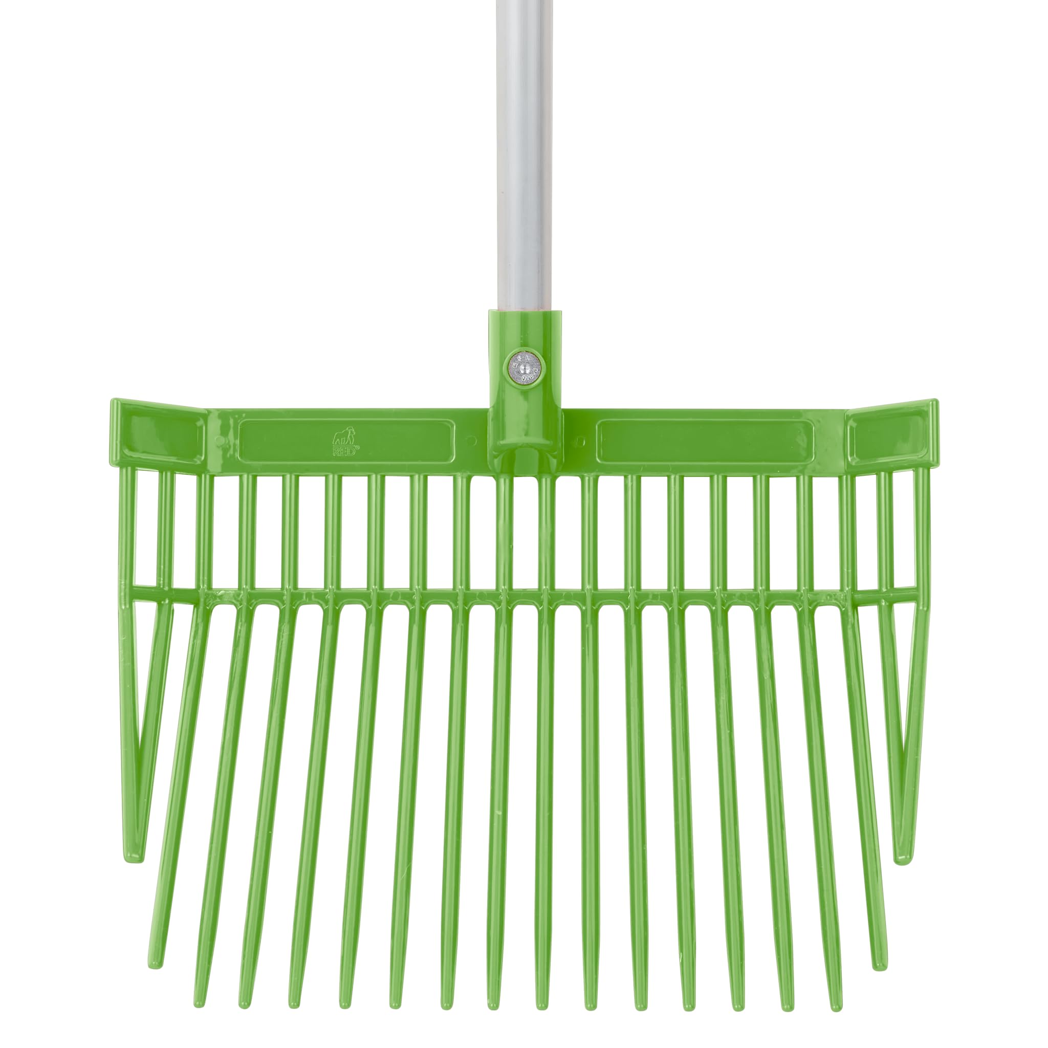 Red Gorilla Replacement Bedding Fork Head Only in Pistachio for PC Bedding Fork Spare Part Durable Polycarbonate 20 Strong Tines for Stable Horses Manure and Bedding Lightweight