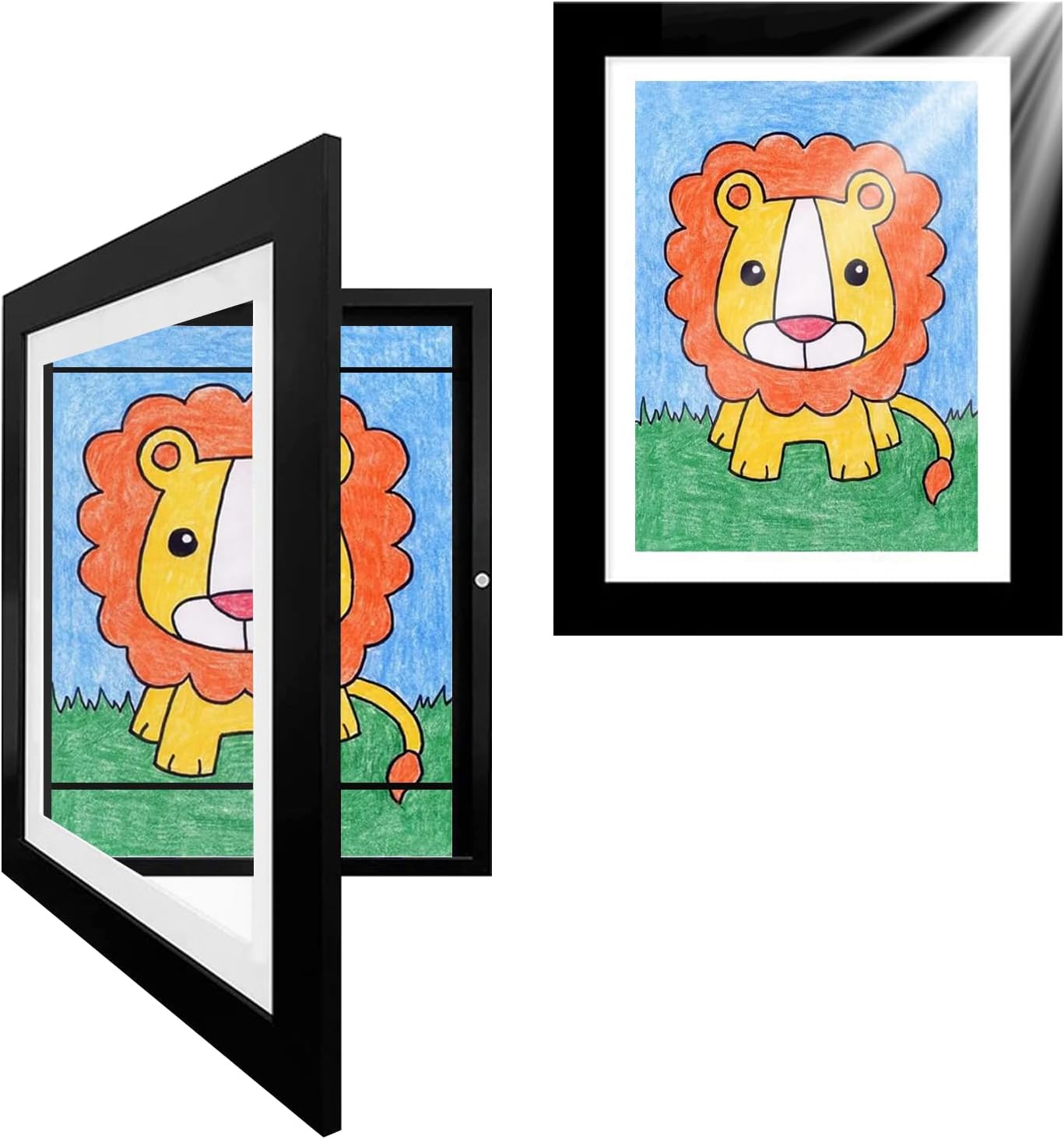 BSTSLL Kids Art Frames, 8.5x12Front Opening Kids Artwork