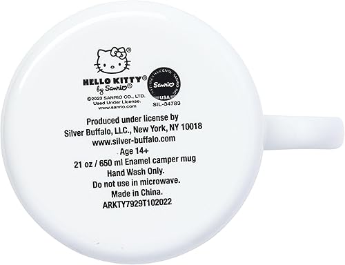 Vista 20 de Silver Buffalo Yellowstone Dutton Ranch - Taza esmaltada para caravana, 21 onzas Rancho Dutton de Yellowstone