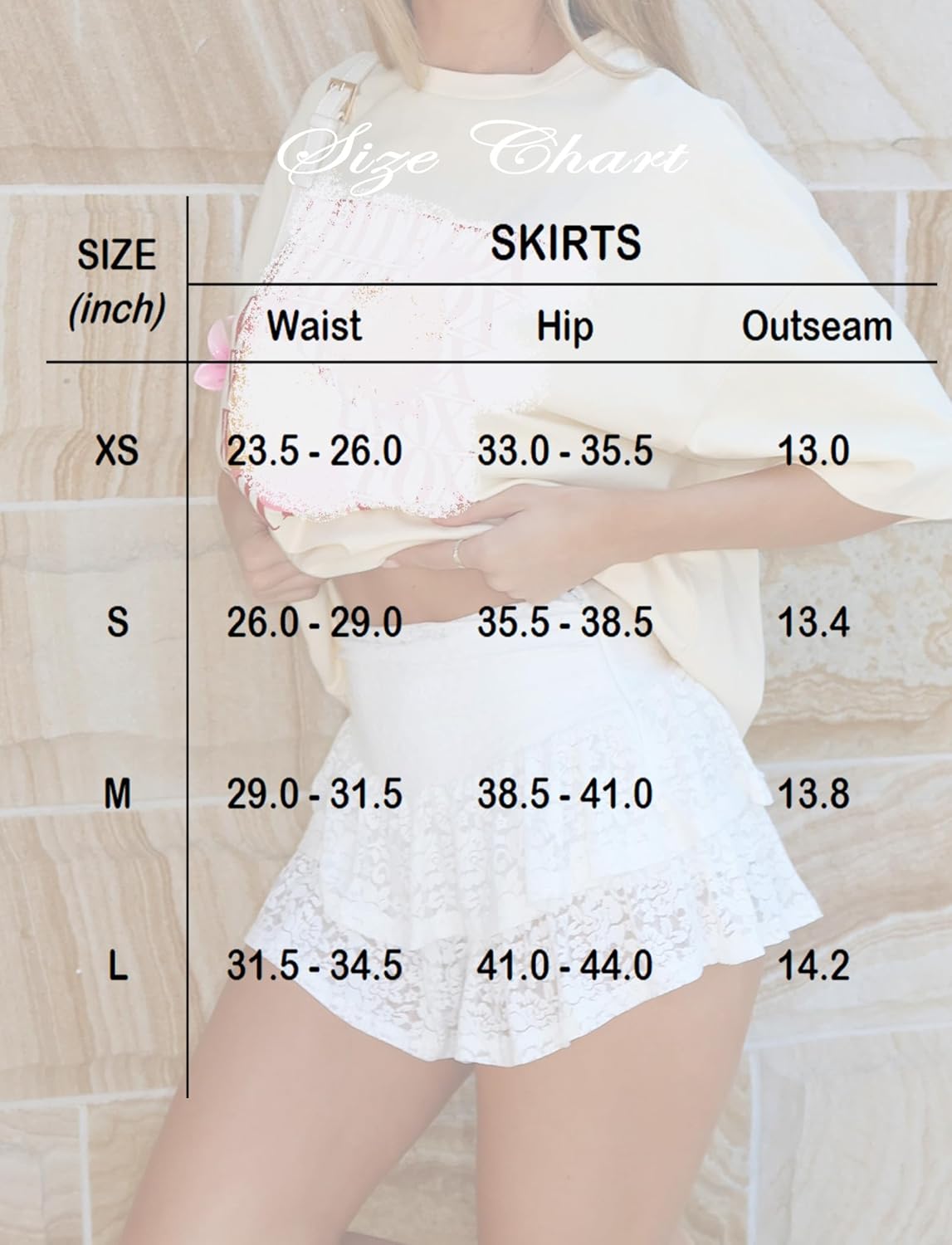 OZICERD Lace Ruffle Mini Skirts for Women High Waisted See Through Pleated Skort Micro Skirt Y2k Cute Short Skirt with Shorts - Image 6