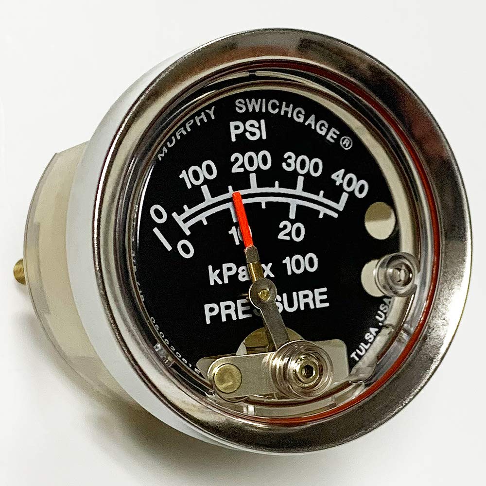 Murphy by Enovation Controls A20P-400 Pressure Swichgage (05702525)
