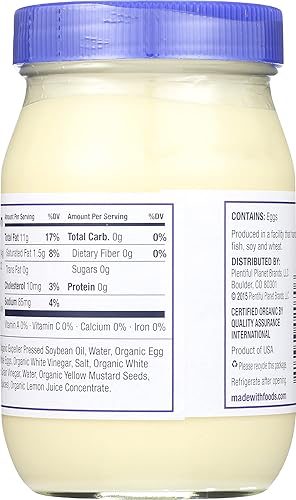 Miniatura 3 de MadeWith Mayonesa orgánica, 16 onzas