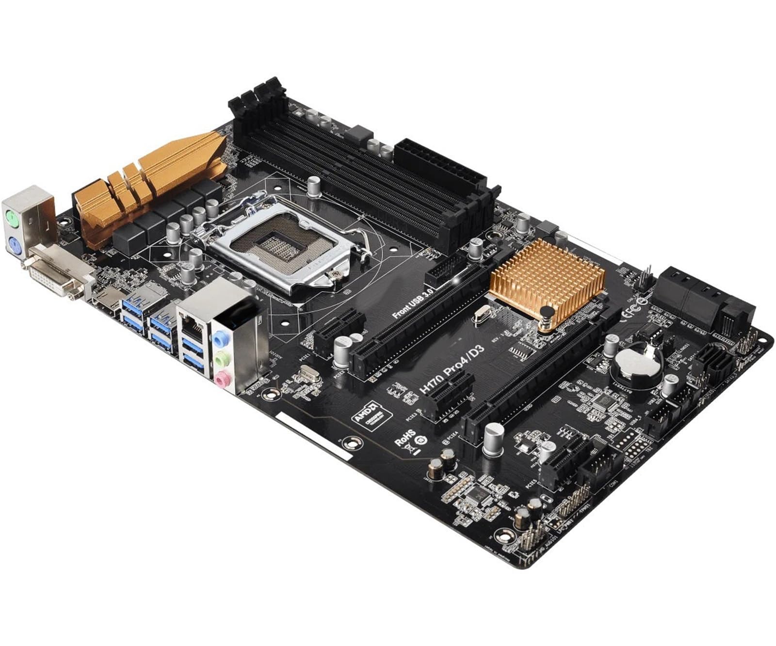 Desktop Motherboard Fit for ASRock H170 Pro4/D3 Intel Motherboard