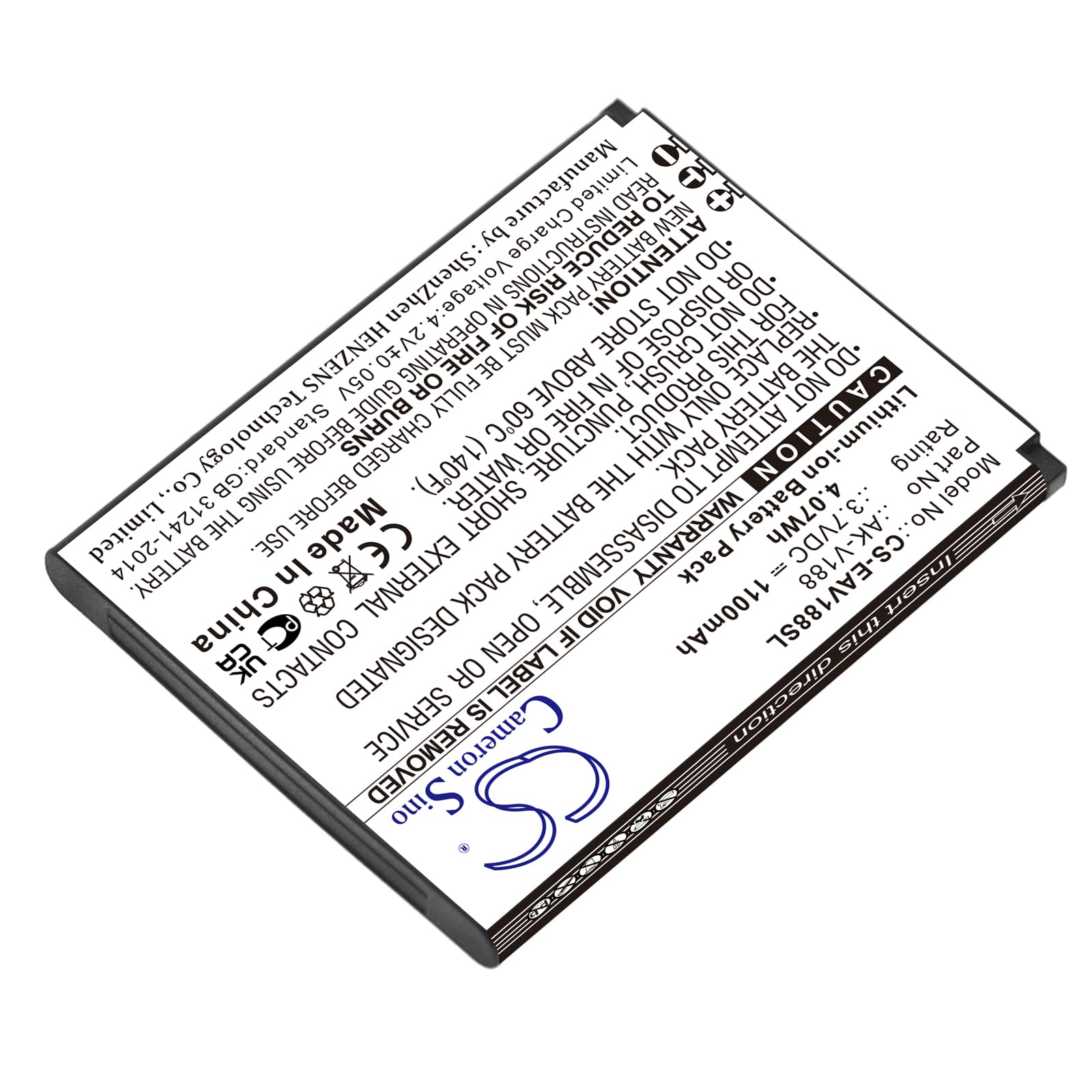 Vhbw Akku Passend Für Emporia Touch Smart, Touch Smart 2, Touchsmart 3 Smartphone Akku Akku Li Ion 1100 Mah 3 7 V Leistungsfaehiger Austausch Akku Fuer Telefon Smartphone S08bd0au - View #6