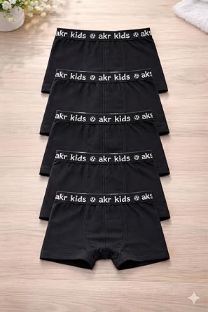 jhena S YAH RENK  OCUK BOXER,PAMUKLU G NL K  OCUK BOXER siyah 7-8 Ya