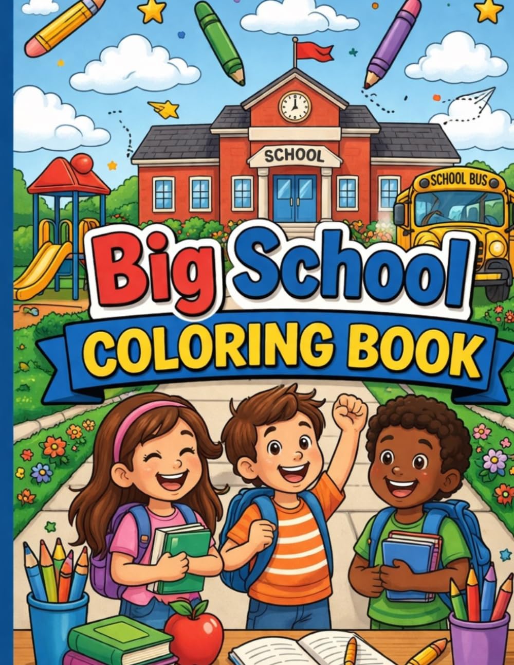 Big School Coloring Book