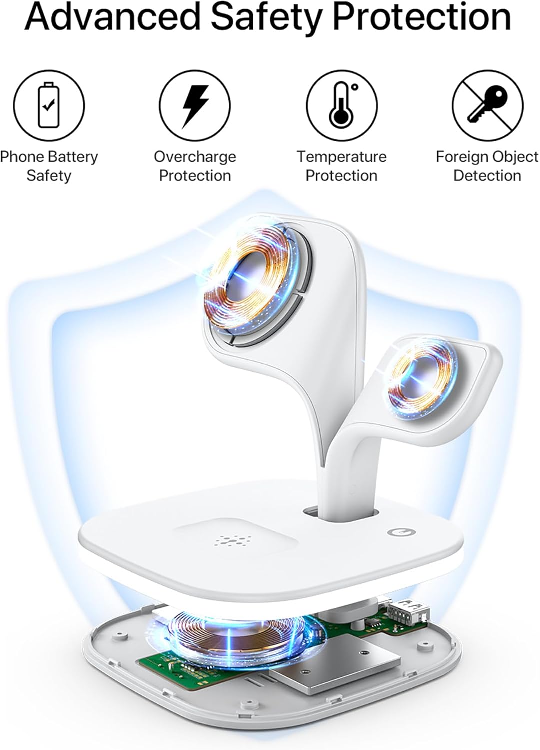 The EXW Magsafe 5-in-1 Wireless Charger Stand