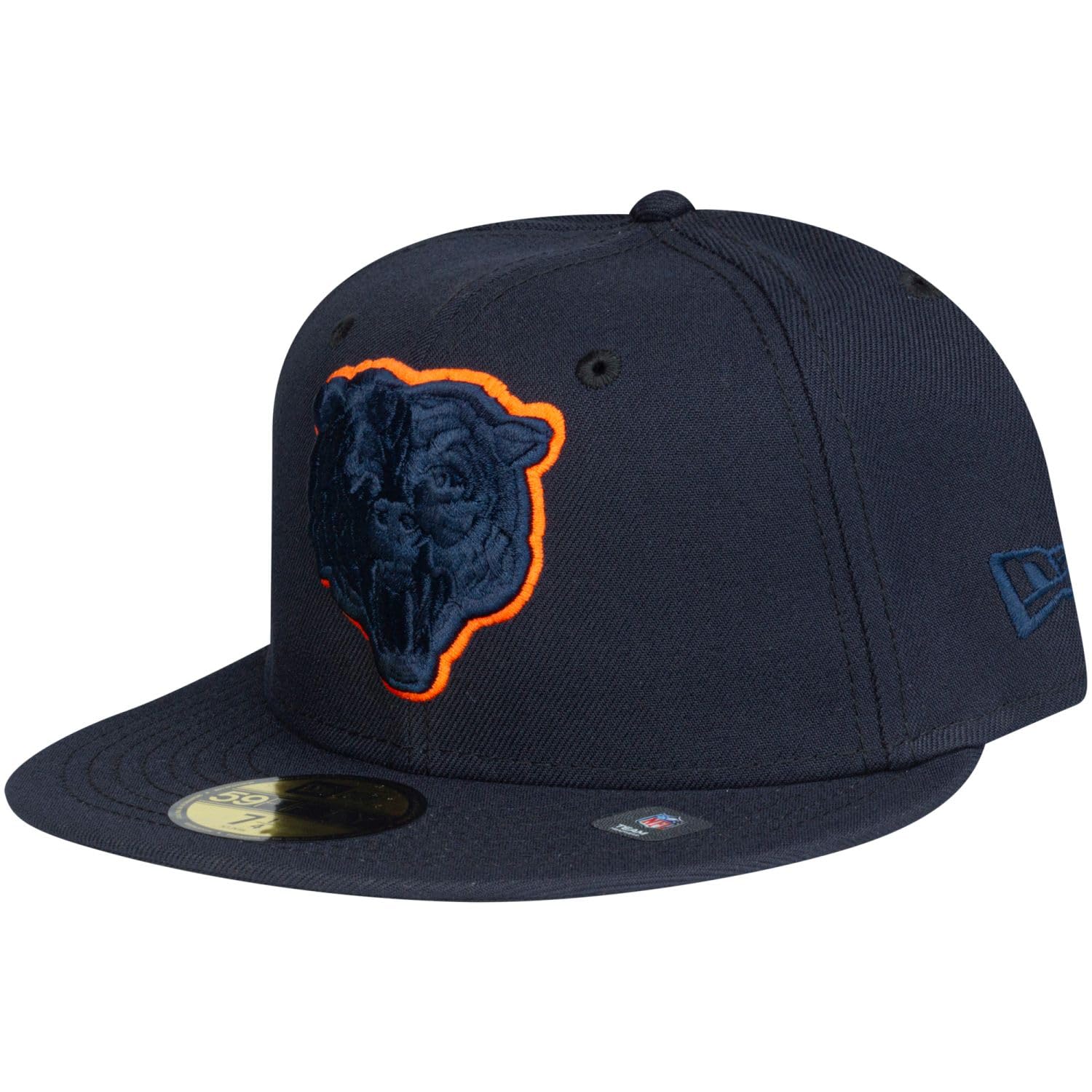 New Era 59Fifty Fitted Cap - Head Chicago Bears Navy