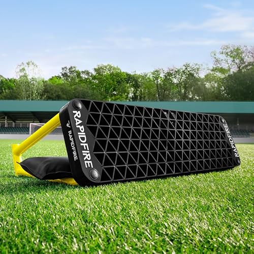 FORZA Wave Soccer Rebound Board – Premium 4-in-1 Training Equipment for Soccer Passing & Shooting Drills [Standard or XL Sizes]