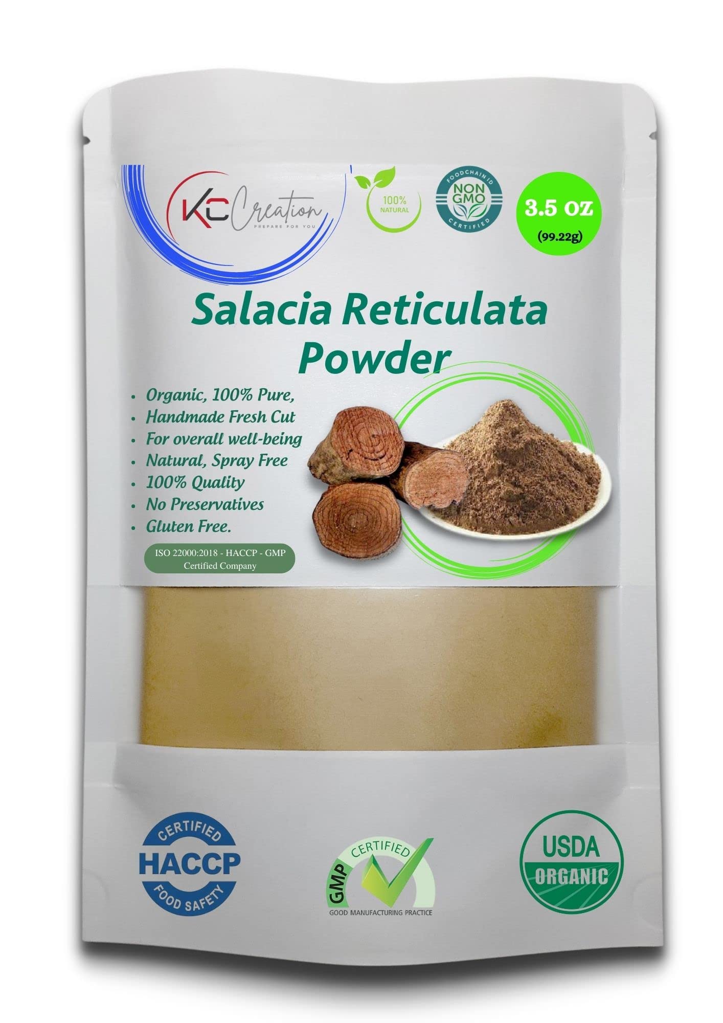 Salacia Root Powder (Salacia reticulata) for Healthy Menstrual Cycle (3.5oz)