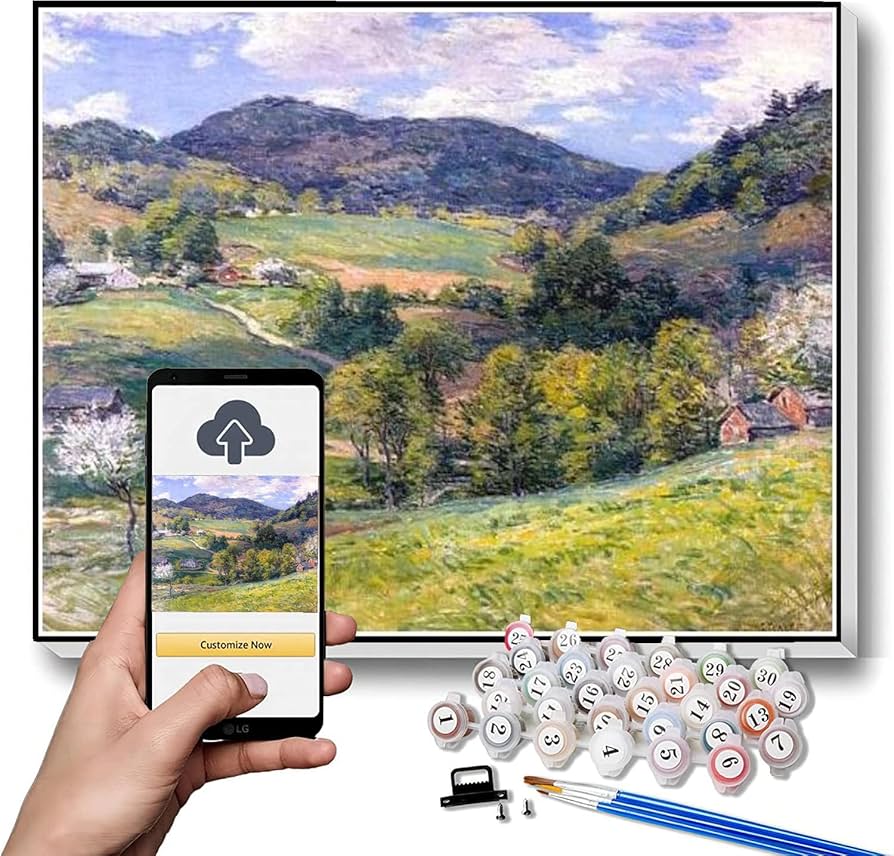 絵画 Spring in the valley 絵画 Spring in the Valley 絵画 Spring in the valley Spring