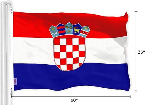 Vista 100 de G128 LiteWeave Pro Series - Bandera de Israel 3 x 5 pies LiteWeave Pro Series impreso poliéster 150D Bandera de país, interior y exterior