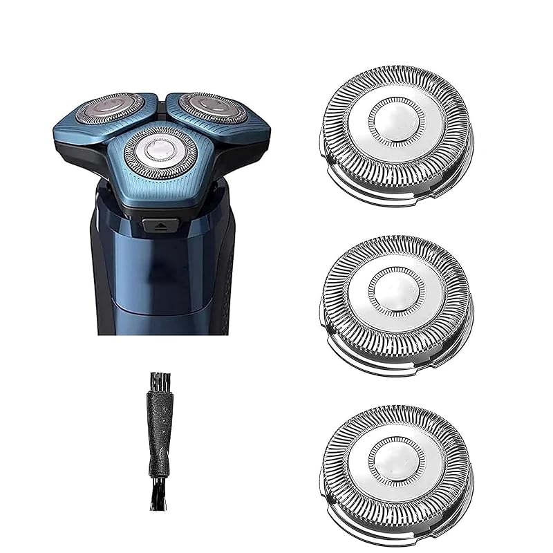 Cabeças de reposição SH70/71 Suleto compatíveis com barbeadores Series 7000, para modelos 7500, 7530, S7370 e outros, pacote com 3
