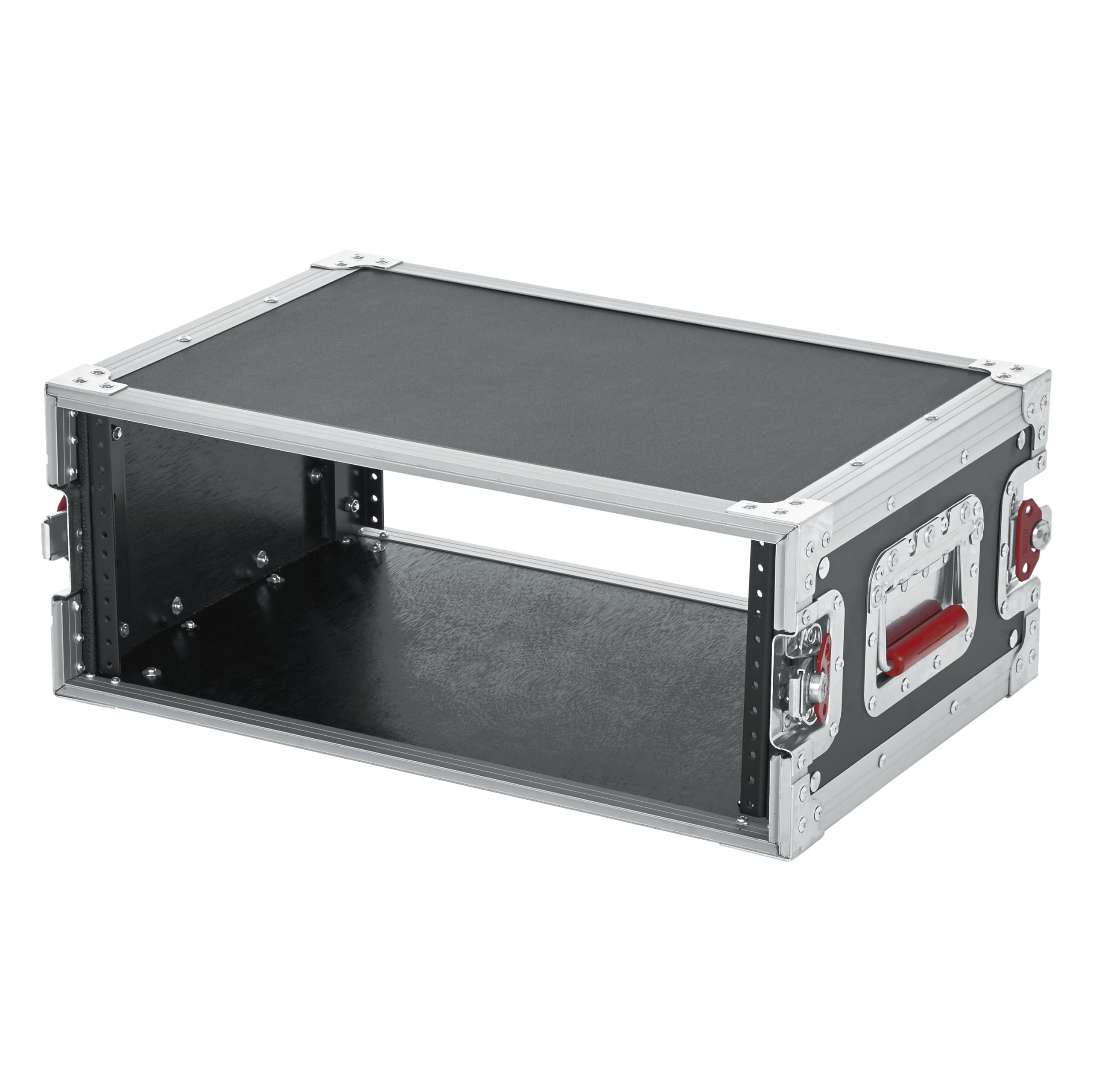 Gator Cases G-TOUR Flaches Audio Road Rack mit robuster Tour Grade Hardware | 38,1 cm Rackable Tiefe | 4U (G-TOUR EFX4)