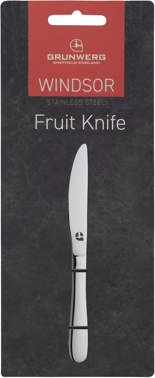 Windsor Carded FKWDR/C Cutlery Collection Stainless Steel Fruit Knife