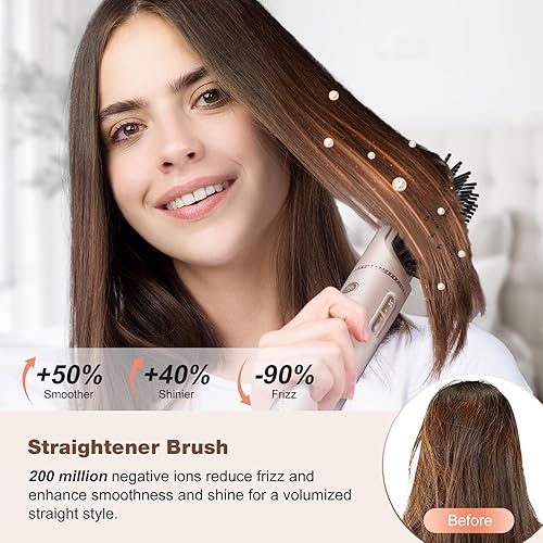 Miniatura 5 de 7MAGIC 7 in 1 Hair Styler & Hair Dryer Brush, Negative Ionic Hot Air Styler, 120 Volts, 1400W Powerful Blow Dryer Brush & Multi-Style for Straight