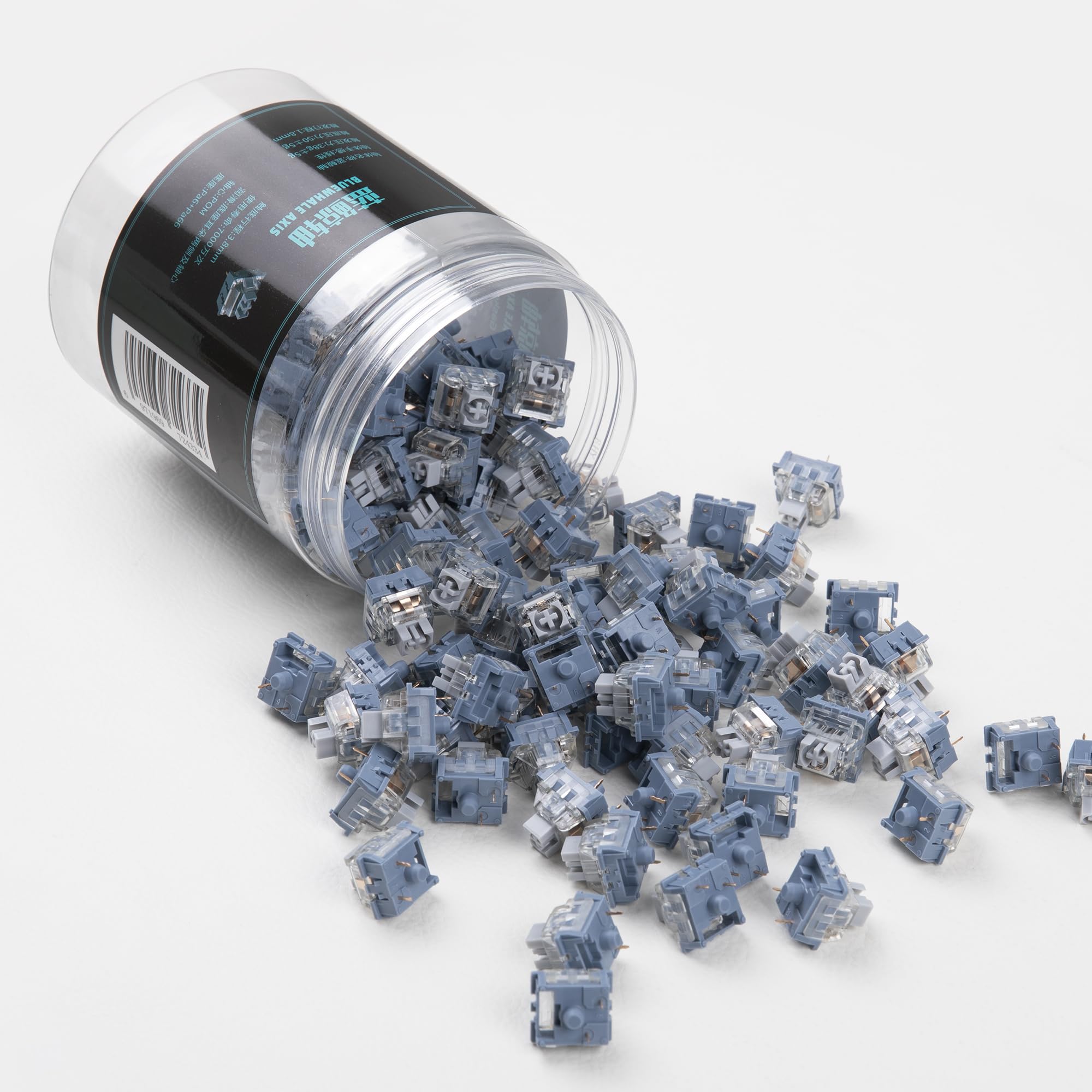 Amazon.com: Camiysn Blue Whale Linear Keyboard Switches 110pcs, 3