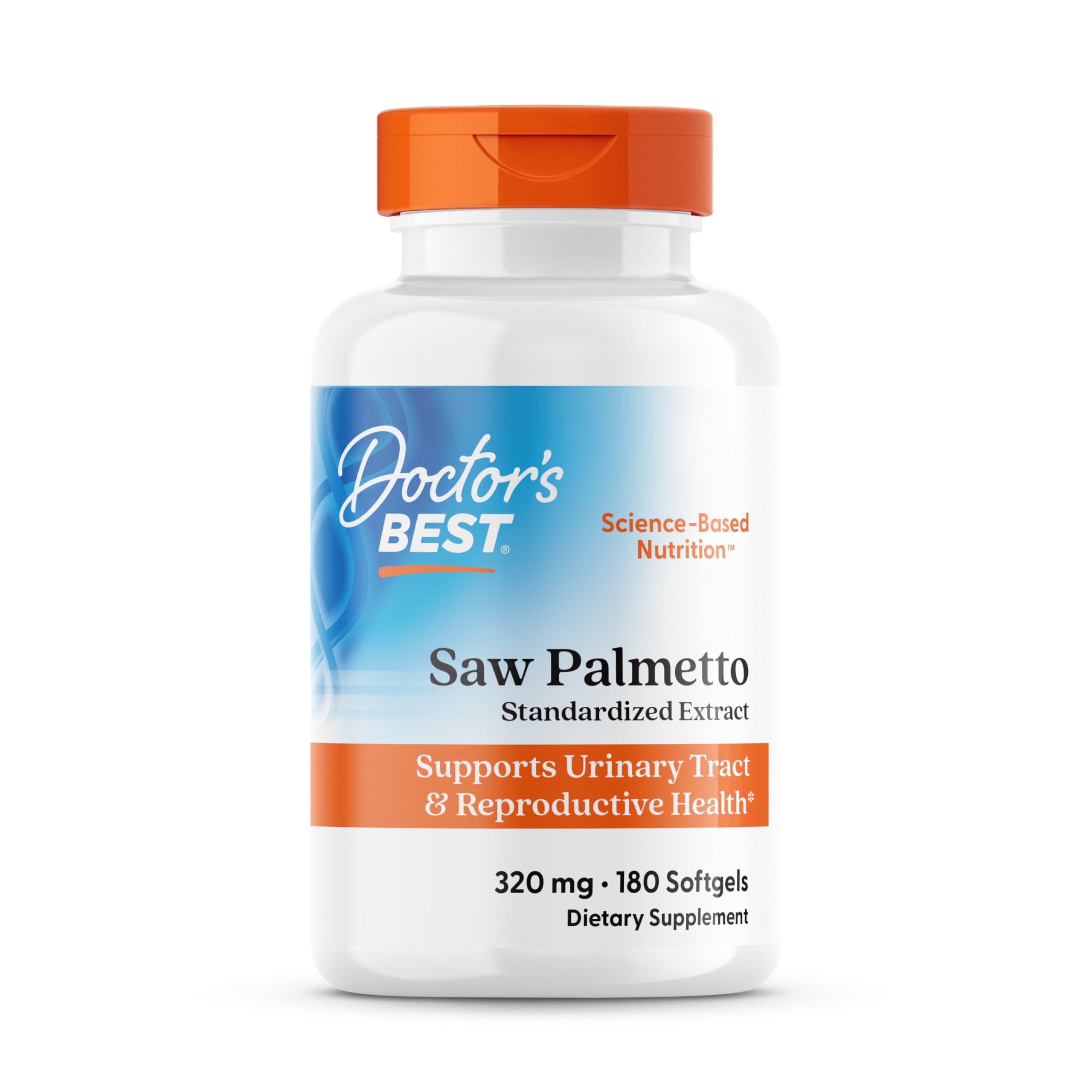 Saw Palmetto 320 Mg Softgels, 180 Count