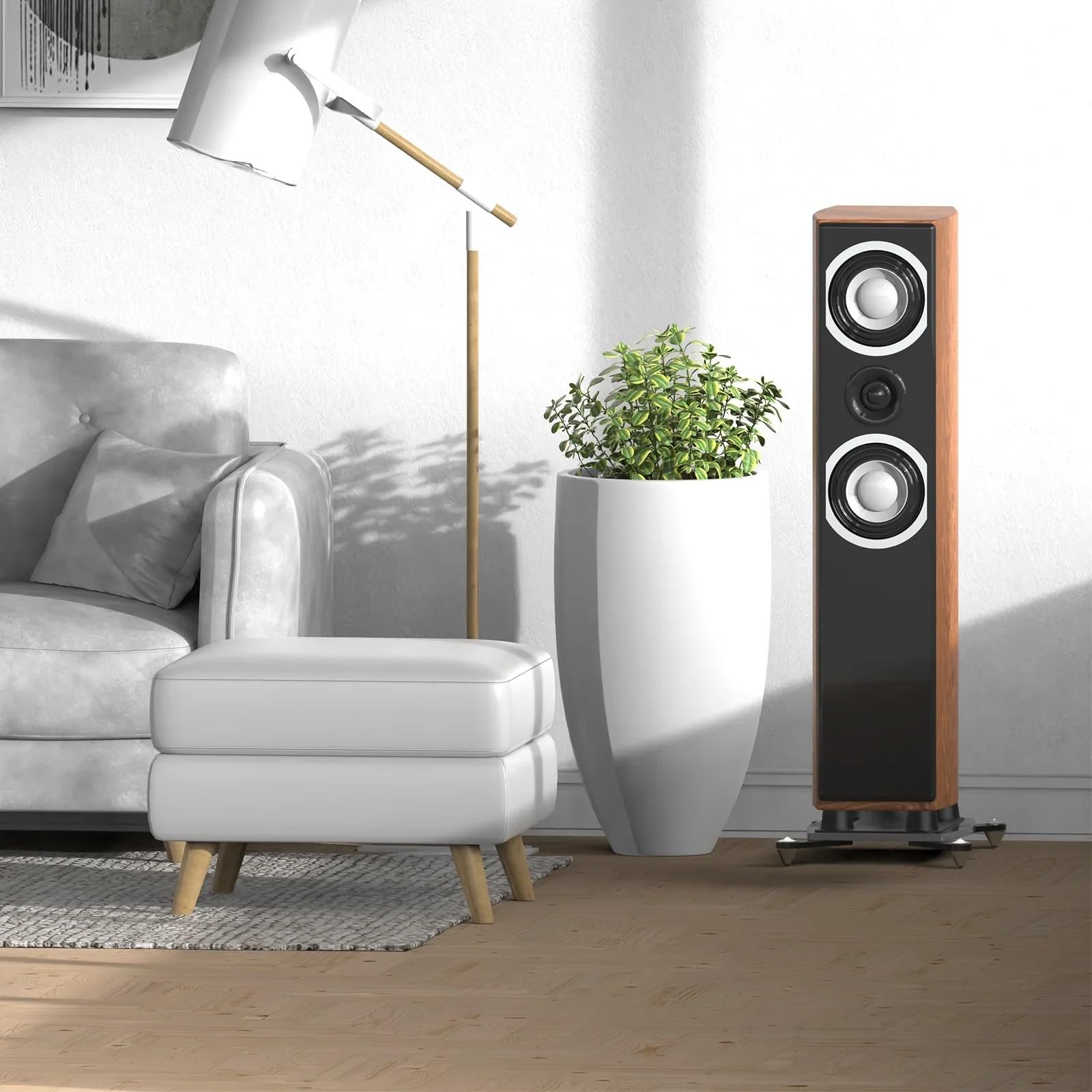Inox SpeakerSpike Piede del supporto for altoparlante