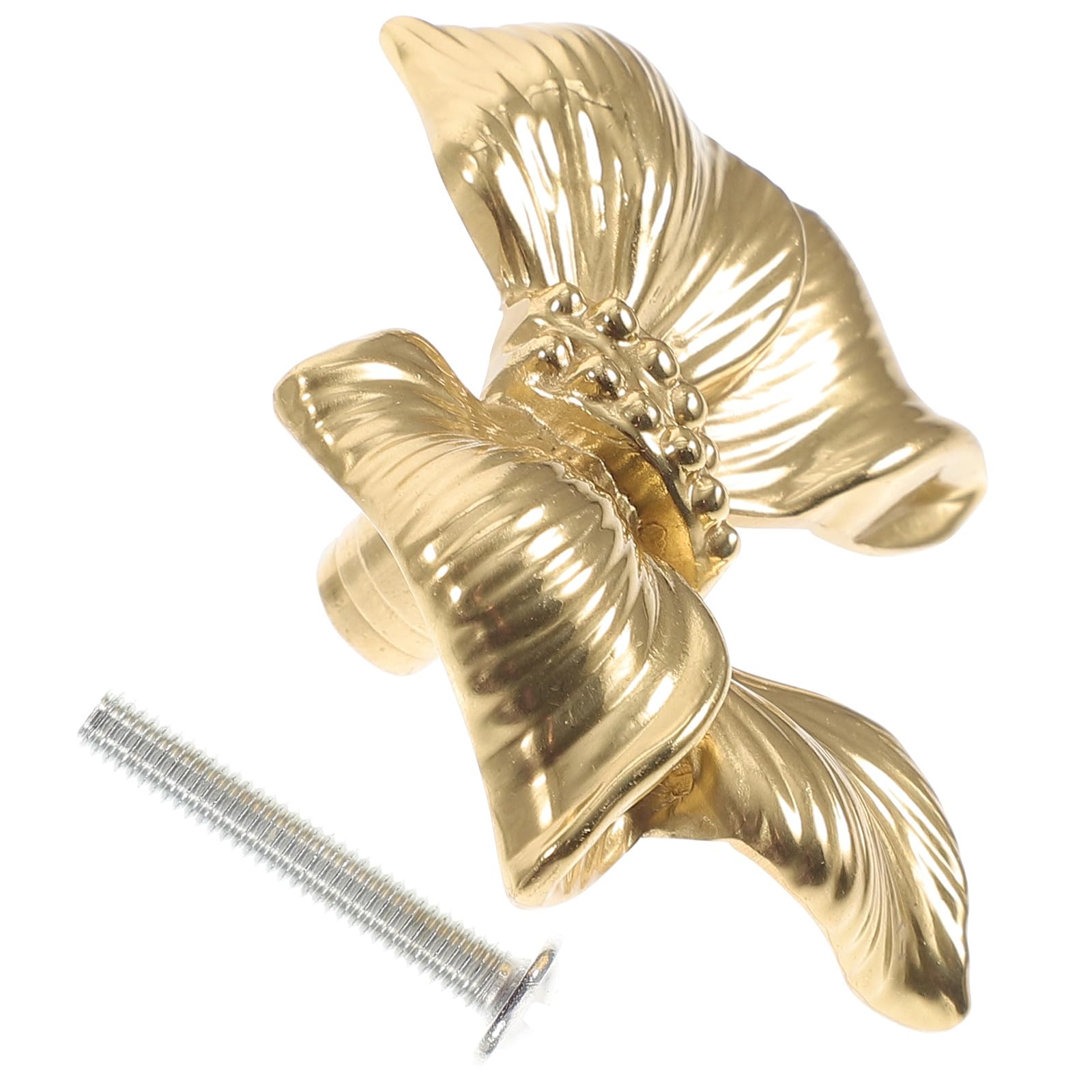 Tirador de latón dorado Uonlytech resistente y vintage para muebles de cocina