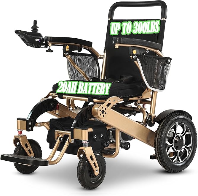Mujocooker Wheelchair load capacity up to 300 LBS