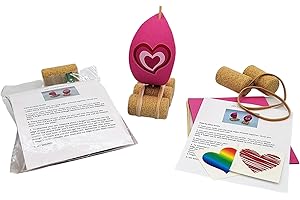 Ink and Trinket Kids Valentine's Day DIY Cork Boat Craft Kit