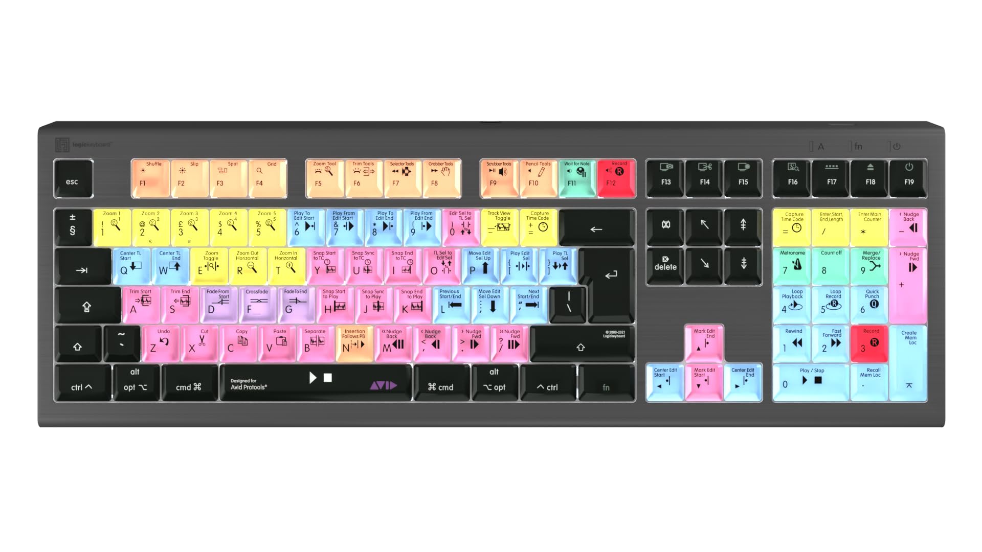 Logickeyboard Astra 2 Tastatur Usb Qwerty Englisch Schwarz (lkB-​PT-​A2M-​Uk)
