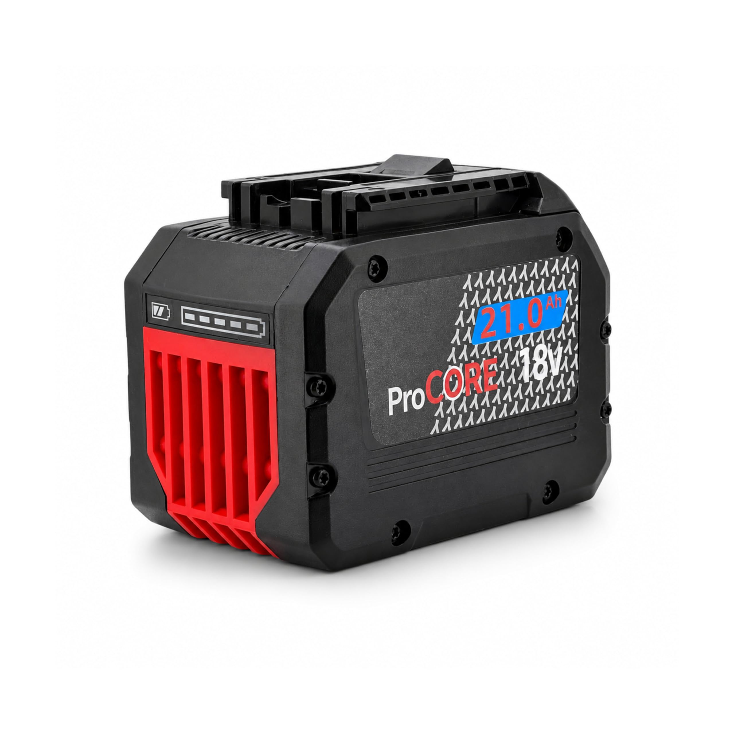 21.0Ah Akku kompatibel mit Bosch Professional 18V System – Hochleistungs Lithium-Ionen Ersatzakku ProCORE Geräte – Ersatzbatterie mit LED Ladeanzeige – Lange Laufzeit & Starke Leistung