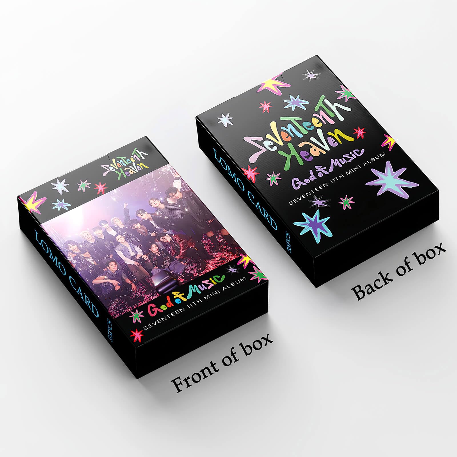 Amazon.com: PYAJUU Seventeen Heaven Album Photocard 55pcs - God of