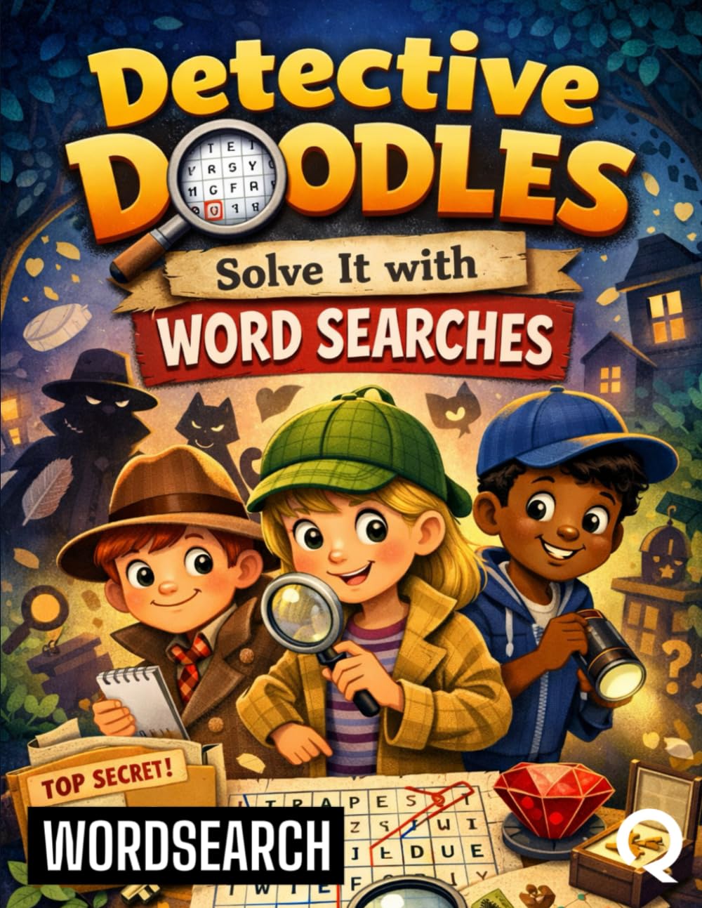 Detective Doodles: Solve It with Word Searches