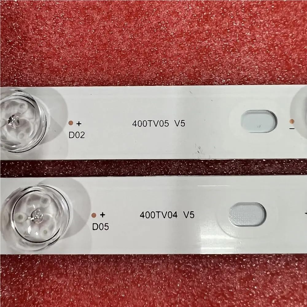 Striscia di retroilluminazione a LED Adatta for Panasonic TX-40AX630B TX-40AX630 TX-40AXR630 TX-40AX630E TX-40AXW634 400TV05 V5 400TV04 V5(Kit 10pcs for 1 TV)