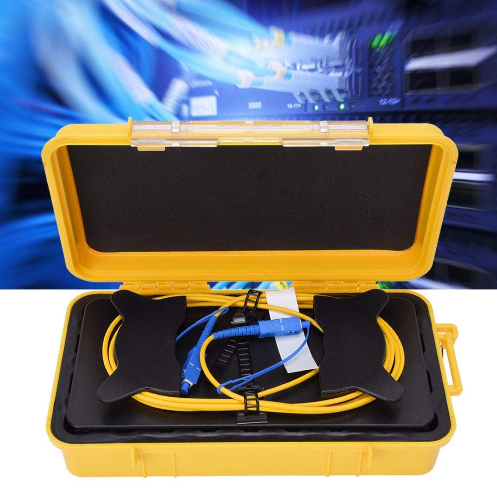 Boîte de Câble de Lancement OTDR Optique Eliminateur de Zone Morte à fibre optique de haute qualité SC/UPC-SC/UPC OTDR éliminateur de zone morte en mode unitaire 500M