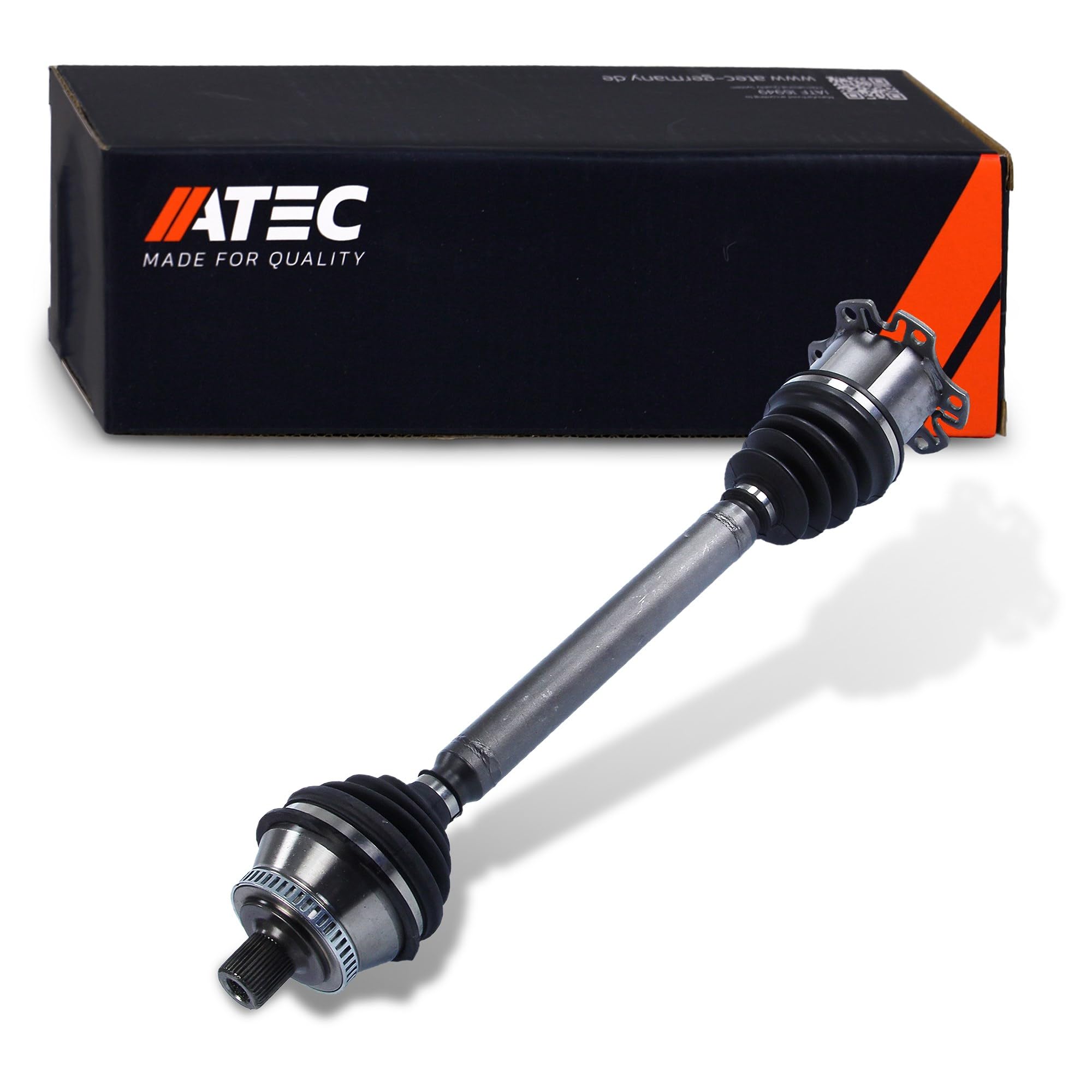ATEC Germany 1x Eje de transmisión delantero derecho Compatible con AUDI A4 B6 (8E2), A4 B6 Avant (8E5), A4 B6 Cabriolet (8H7), A4 B7 (8EC), A4 B7 Avant (8ED), A4 B7 Cabriolet (8HE)