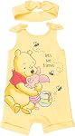 Disney Minnie Mouse Winnie le Pooh Lion Roi Lilo & Stitch Simba Romper et bandeau Nouveau-né à Toddler