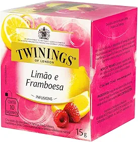 Chá De Limão e Framboesa 15G - Caixa com 10 Unid