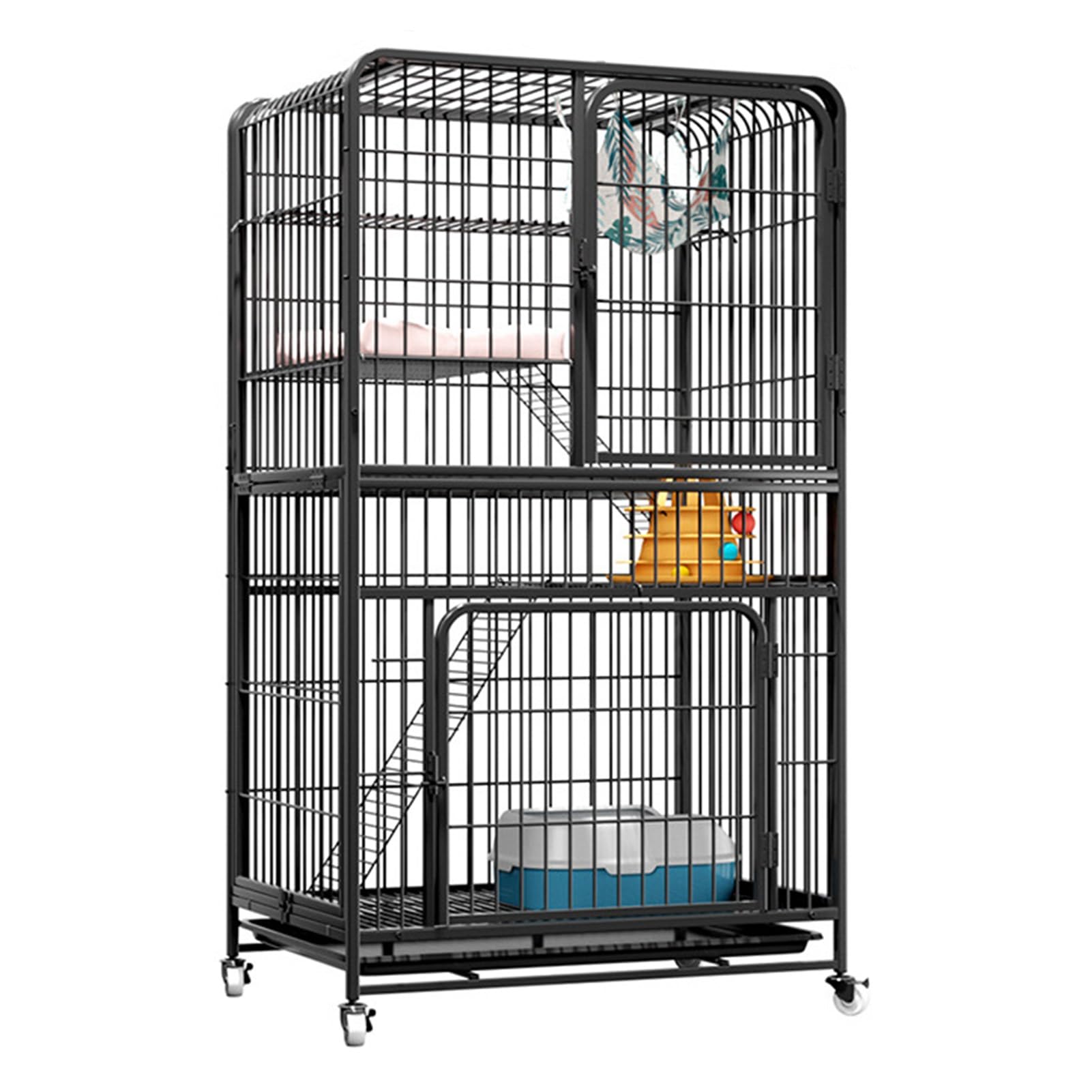 Enclos chat extérieur modulable pour terrasse et jardin | Maison pour lapin et furet